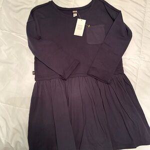 NWT. Navy Tea cotton dress.